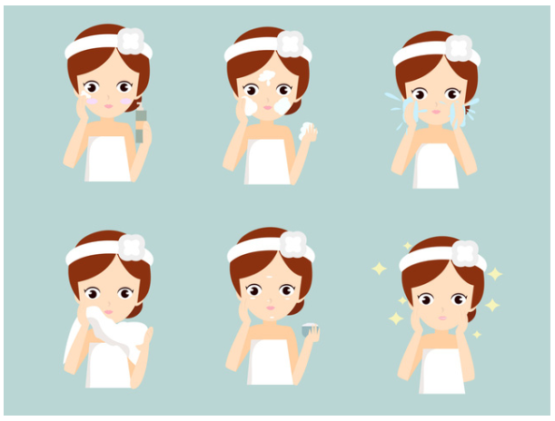 các bước chăm sóc da cơ bản 